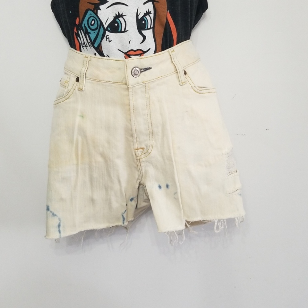 "BITTEN" one of a kind shorts